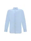 Finamore 1925 Finamore Shirts In Azzurro Chiarissimo