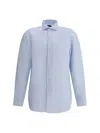 Finamore 1925 Zante Shirt In Blue