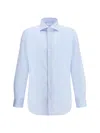 Finamore 1925 Eduardo Shirt In Blue