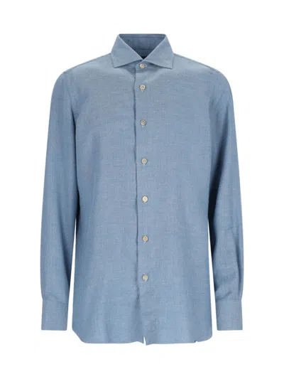 Finamore 1925 Finamore Shirts In Blue