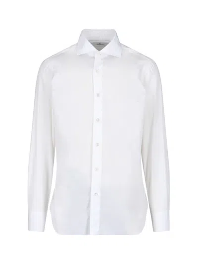 Finamore 1925 Classic Napoli Shirt In White