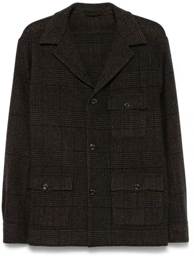 FINAMORE 1925 FINAMORE WOOL SINGLE-BREASTED JACKET