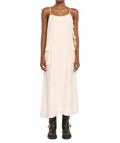 Find Me Now Amar Midi Dress In Bone In White