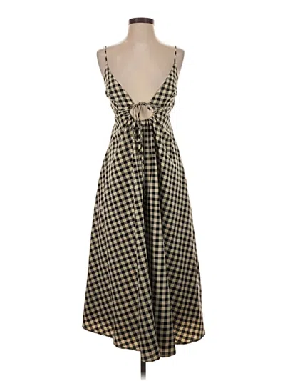 Pre-owned Find Me Now Casual Dress In Brown