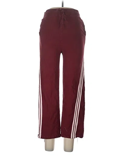 Pre-owned Find Me Now Casual Pants In Burgundy