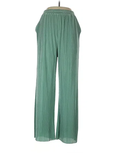 Pre-owned Find Me Now Casual Pants In Green