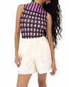Find Me Now Hunter Cargo Short In Bone In Multi