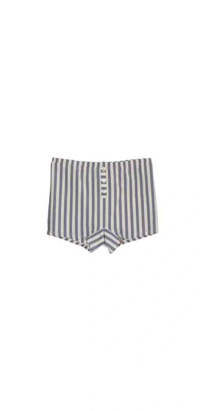 Find Me Now Jaci Shorts Seaside Stripe In Blue