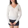 Find Me Now Long Sleeve Henley Top