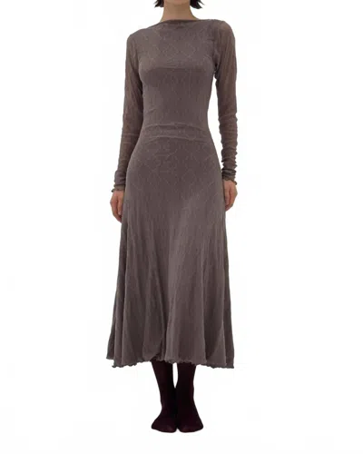 Find Me Now Mariposa Backless Dress In Mauve In Brown
