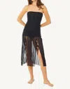 Find Me Now Mariposa Tube Midi Dress In Night In Multi