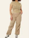 Find Me Now Orion Cargo Pant In Cedar In Brown