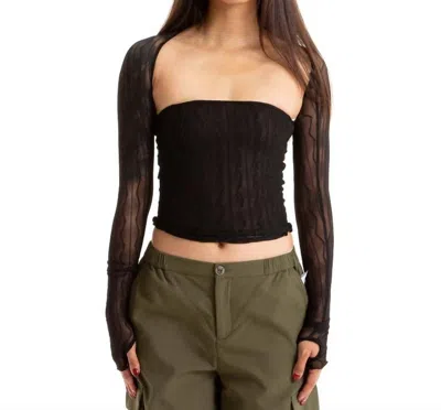 Find Me Now Ross Bolero Set In Black