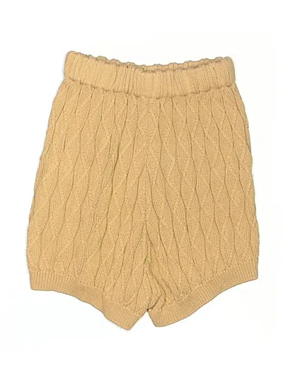 Pre-owned Find Me Now Shorts In Gold