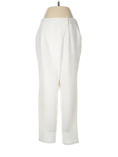 Pre-owned Finders Casual Pants In Ivory