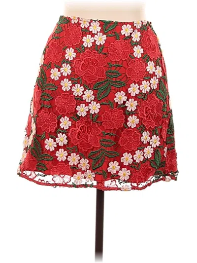 Pre-owned Finders Casual Skirt In Red