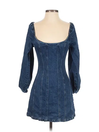 Pre-owned Finders Keepers Casual Dress In Blue