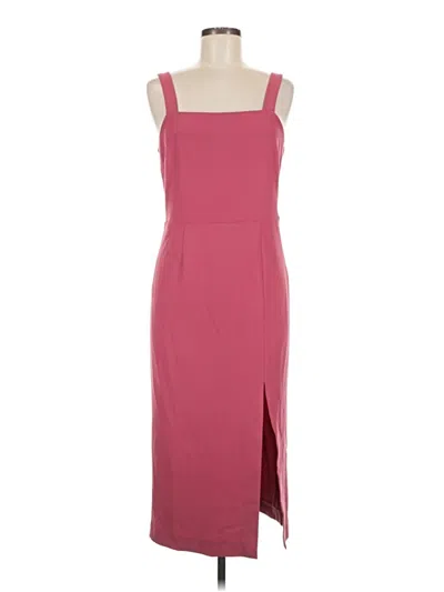Pre-owned Finders Keepers Casual Dress In Burgundy