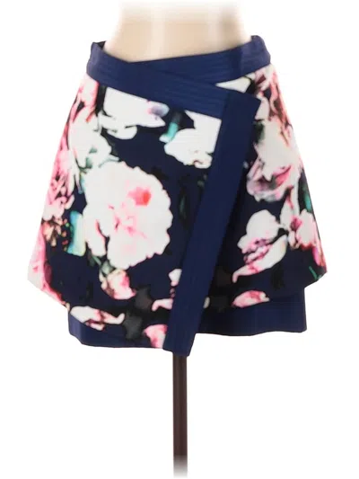 Finders Keepers Casual Skirt In Blue