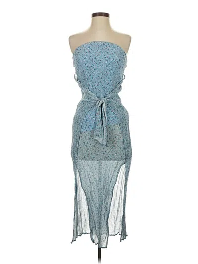 Pre-owned Finders Keepers Cocktail Dress In Blue