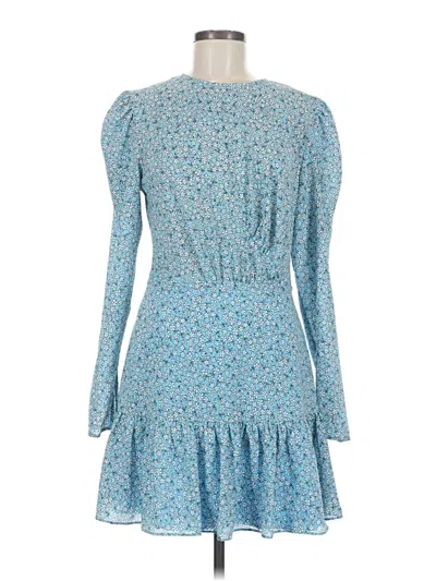 Pre-owned Finders Keepers Cocktail Dress In Blue