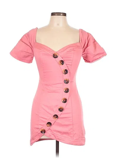 Pre-owned Finders Keepers Cocktail Dress In Pink
