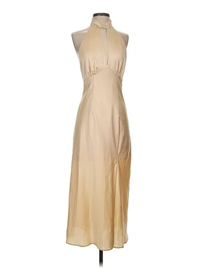 Pre-owned Finders Keepers Cocktail Dress In Tan