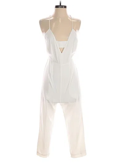 Pre-owned Finders Keepers Jumpsuit In White