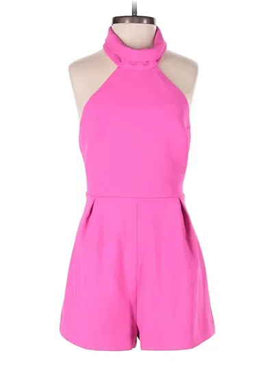 Pre-owned Finders Keepers Romper In Pink