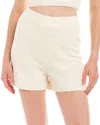 Finders Keepers Fluffy Recycled Short In White