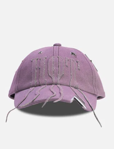 Fine Chaos Bleeding Hot Cap In Purple
