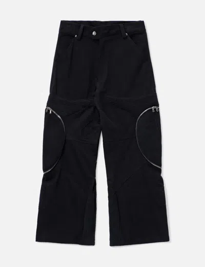 Fine Chaos Sun Of Metal Quilted Jeans In Gray