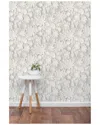 Fine Decor Fetco Dacre White Floral Wallpaper In White
