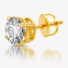 Fine Jewelry 1 Ct. T.w. Natural White Diamond 14k Gold 6.3mm Single Earring In Yellow