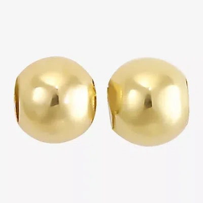 Fine Jewelry 10k Gold Spacer Beads In Transparent
