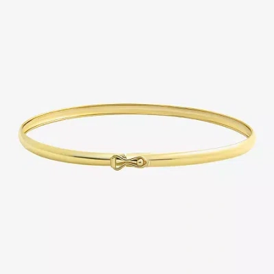 Fine Jewelry 14k Gold Kids' Bangle Bracelet In Pattern