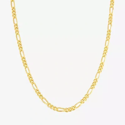 Fine Jewelry 14k Gold Over Silver Chain Necklace In Transparent