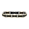 Fine Jewelry 8 1/2 Inch Solid Link Bracelet In Transparent