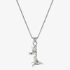 Fine Jewelry Bali Inspired Womens Sterling Silver Hummingbird Pendant Necklace In Gray