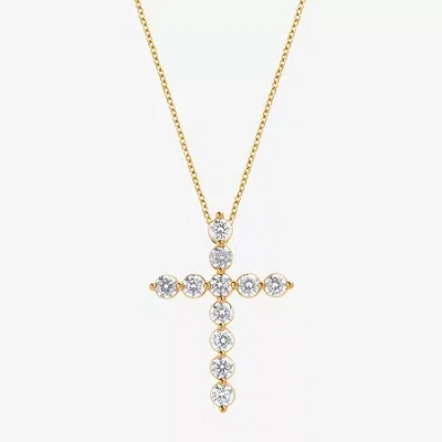 Fine Jewelry Cross (f In Yellow