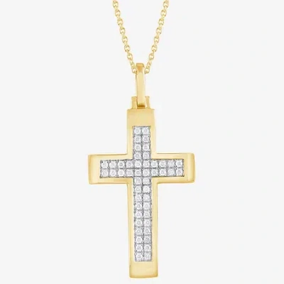 Fine Jewelry Cross (f In Yellow