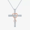 Fine Jewelry Cross (g-h In White