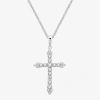 Fine Jewelry Cross (g In White