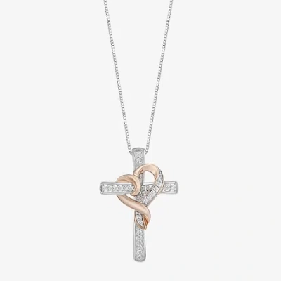 Fine Jewelry Cross (i In Pink