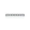 Fine Jewelry Diamonart Cubic Zirconia Sterling Silver Eternity Band Ring In Silver
