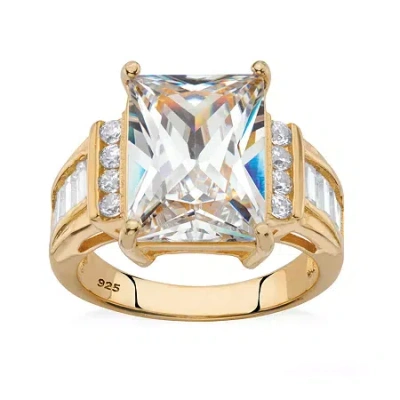 Fine Jewelry Diamonart Womens White Cubic Zirconia 14k Gold Over Silver Engagement Ring In Multi