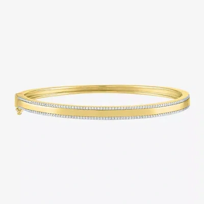 Fine Jewelry Diamond Addiction 1/2 Ct. T.w. Genuine White Diamond Bangle Bracelet In Multi
