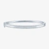 Fine Jewelry Diamond Addiction 1/2 Ct. T.w. Genuine White Diamond Bangle Bracelet In Silver
