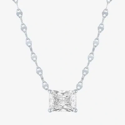 Fine Jewelry Diamond Addiction (e-f / Vs1-vs2) Womens 1 Ct. T.w. Lab Grown White Diamond 10k White Gold 18 Inch P