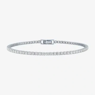 Fine Jewelry Diamond Addiction (g-h / Si2-i1) 2 1/2 Ct. T.w. Lab Grown White Diamond 10k Gold 7.25 Inch Tennis Br